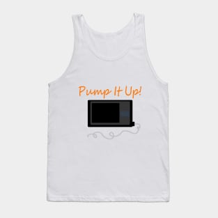 Pump It Up! Orange Tank Top